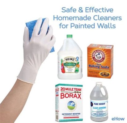 how to clean drywall before painting and should you use vinegar or baking soda for the job?